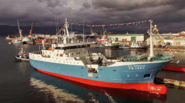 Astillero español bota palangrero de gran tecnología que pescará en Malvinas