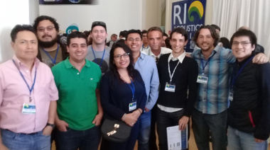 Investigador del INIDEP participó del III Simposio Río Acoustics 2017