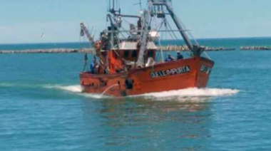 Se hundió buque de la flota amarilla frente a las costas de Rawson