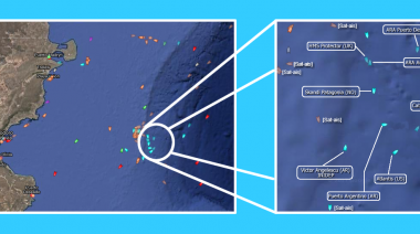 El buque del INIDEP sigue colaborando en la búsqueda del submarino ARA San Juan