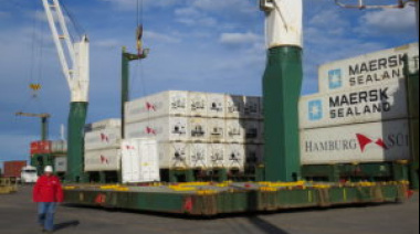 Fuerte caída de las exportaciones de langostino por el puerto deseadense