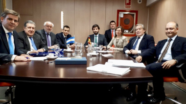 Bosch y Puerta  fueron recibidos por el secretario de Pesca español