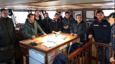 El presidente de Nueva Pescanova estuvo en Puerto Deseado