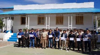  Prefectura realizó ceremonia por la finalización del curso de marinero en Deseado