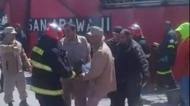2 tripulantes heridos en explosión de buque amarrado en el puerto en el Ushuaia