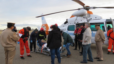 Tripulante de potero de Altamare fue evacuado tras sufrir una descompensación
