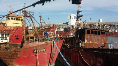 Se recuperarán 120 metros de frente de amarre con el desguace de más de 20 buques inactivos en el puerto de Mar del Plata