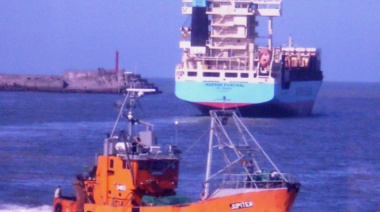 Prefectura detectó un buque en infracción cargado con 29 toneladas de langostino