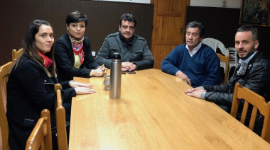 Liberman arribó a Deseado para reunirse con referentes del sector pesquero