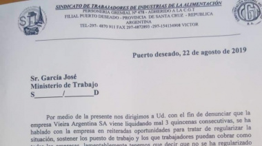 Trabajadores de Vieira denuncian diferencias en el pago de quincenas y amenazan con un paro de actividades