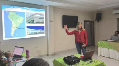 Investigadora de INIDEP participó en Ecuador de taller sobre “gestión eficiente de sanidad y calidad de agua”