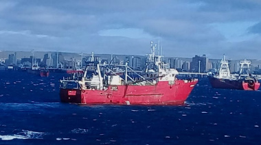 Por el mal tiempo se suspendió la prospección de langostino