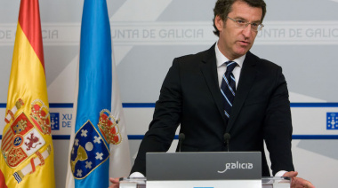 Momento histórico: El presidente de la Xunta de Galicia llega a Puerto Deseado para visitar inversiones pesqueras