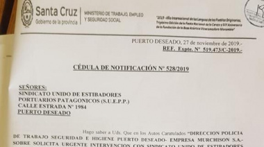 Dictan conciliación obligatoria para el conflicto con los estibadores