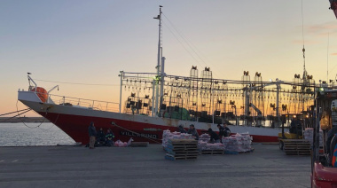 La flota potera marca una semana de intenso trabajo en el puerto deseadense