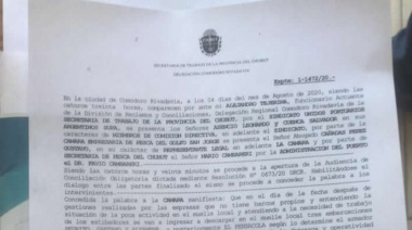 Los buques Pedrito, Don Gaetano y Altalena descargarán en el puerto de Comodoro Rivadavia 