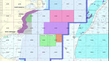 Por falta de buques se prospectará una sola subárea al sur del 45º
