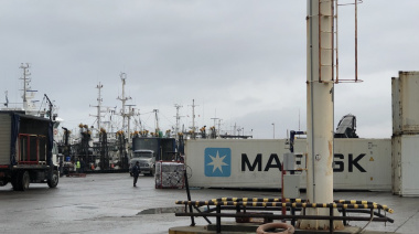 El puerto deseadense se mantiene operativo