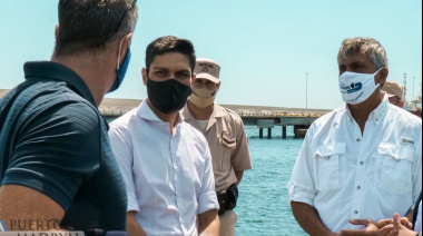 Julián Suárez mantuvo una intensa agenda de trabajo con el sector pesquero y portuario de Chubut 
