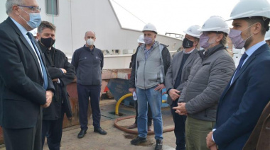 Basterra recorrió la puesta a punto del nuevo tangonero de Iberconsa