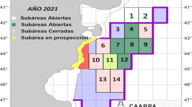 El lunes arranca una nueva prospección de langostino