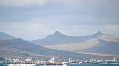 Comenzó zafra del calamar Illex en Malvinas