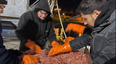 Continúan las fiscalizaciones de buques que operan sobre el langostino
