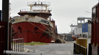 En el puerto marplatense los buques no zarparán hasta el lunes