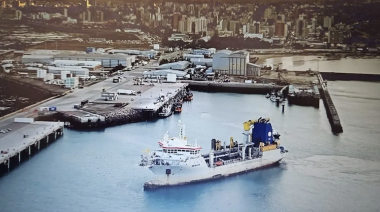 Comenzó la obra de dragado en el puerto de Comodoro Rivadavia