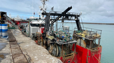 El puerto deseadense recibió nuevamente a un buque fresquero