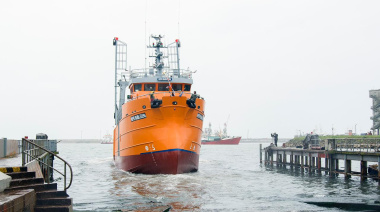 Botan un nuevo buque para la flota de Rawson