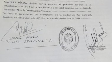 Se conoció el acuerdo entre Vieira y el Ministerio de la Producción   