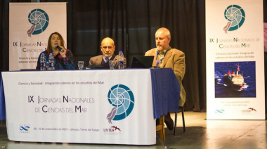 Científicos del INIDEP participan de las Jornadas Nacionales de Ciencias del Mar en Ushuaia
