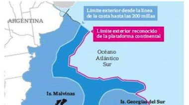 Presentarán límites de plataforma continental reconocidos por ONU