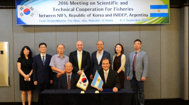 INIDEP y el NIFS de Corea ratifican convenio de cooperación
