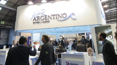 Destacada presencia del Stand Mar Argentino  en la primera jornada de la Feria de Vigo