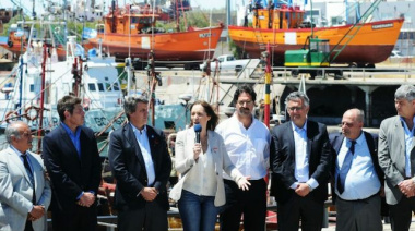 Vidal y Prat-Gay anunciaron reintegros y otras medidas de fomento para el sector pesquero