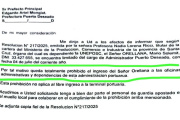 Humillante final: Desvinculan a Mario Orellana como administrador del puerto de Deseado y le prohíben el ingreso a las oficinas