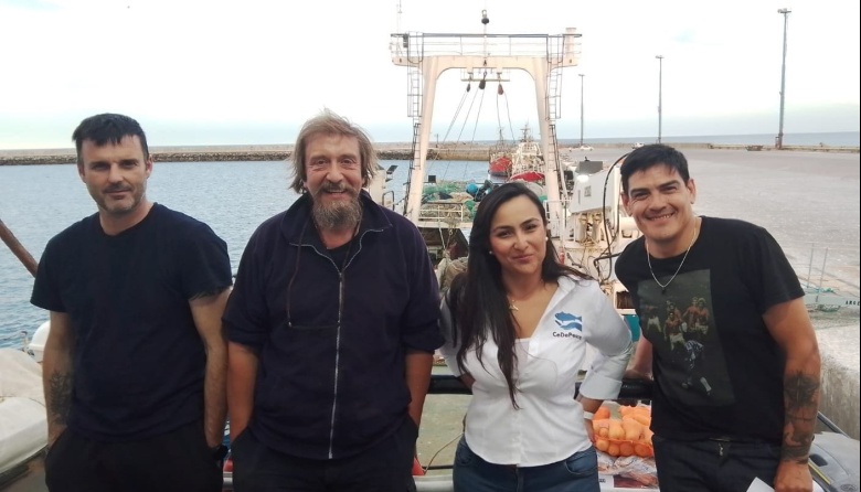 PROME merluza negra argentina: CeDePesca realizó un taller a bordo de buque de Argenova