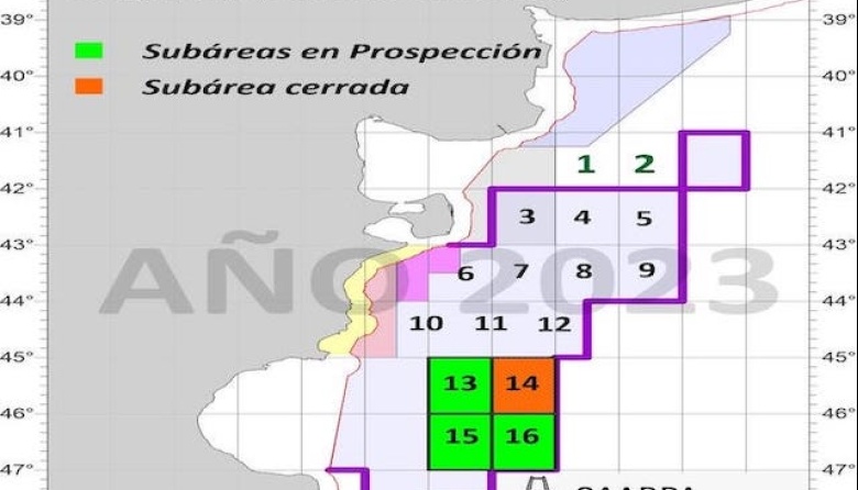 Dan por finalizada la prospección en la subárea 14  por falta de langostino