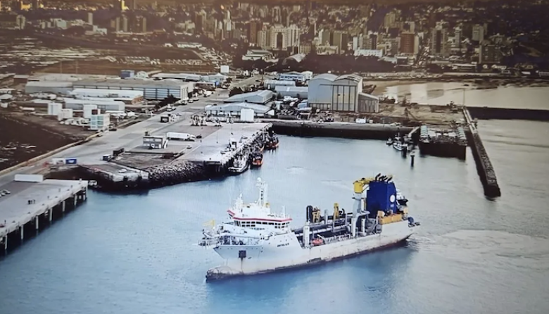 Comenzó la obra de dragado en el puerto de Comodoro Rivadavia Mar y