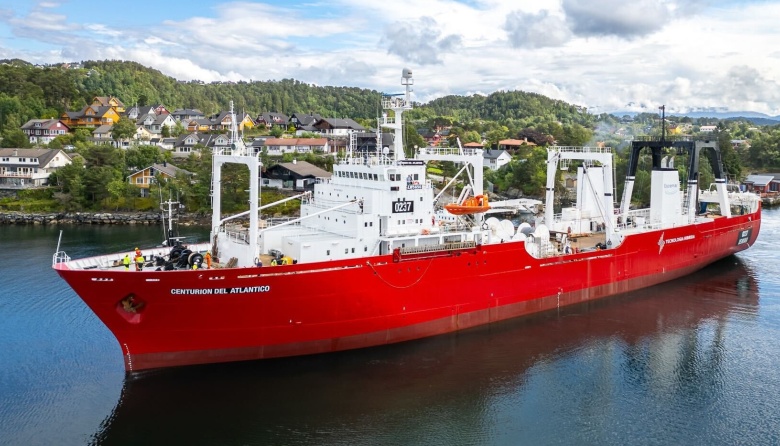 Prefectura supervisa trabajos de modernización del buque CENTURION DEL ATLÁNTICO 