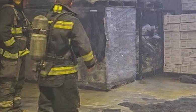 Bomberos controlaron un principio de incendio en la planta de Argenova