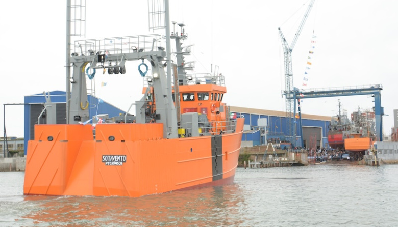 Botan un nuevo barco para la flota de Rawson