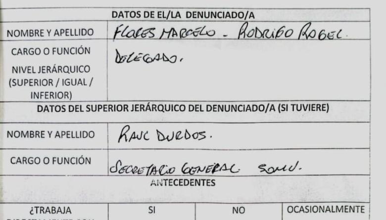 Denuncian a delegados del  SOMU Puerto Deseado por discriminación, hostigamiento e incumplimiento de un fallo judicial