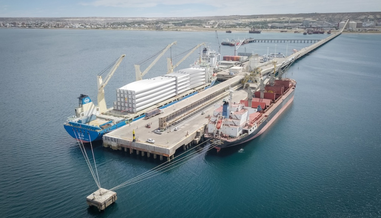Chubut abre ofertas para ejecutar obras en los sitios 3 y 4 del Muelle Almirante Storni