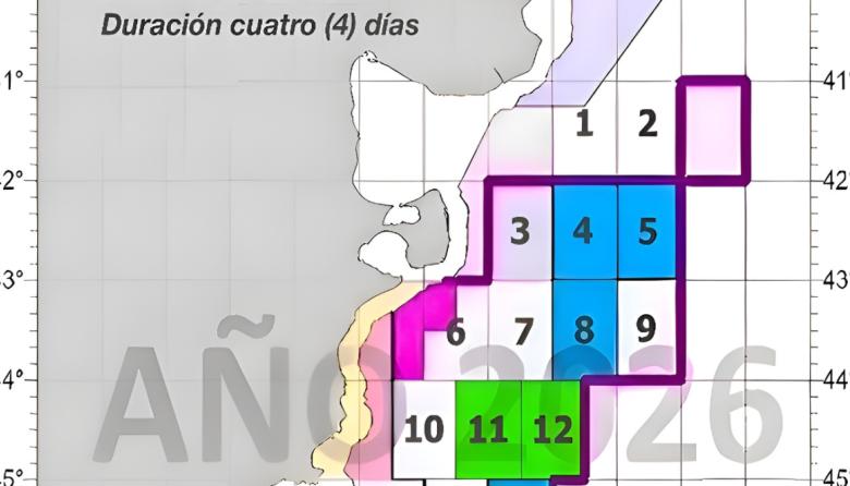 Langostino: autorizan una nueva prospección aguas nacionales en las subáreas 11 y 12 