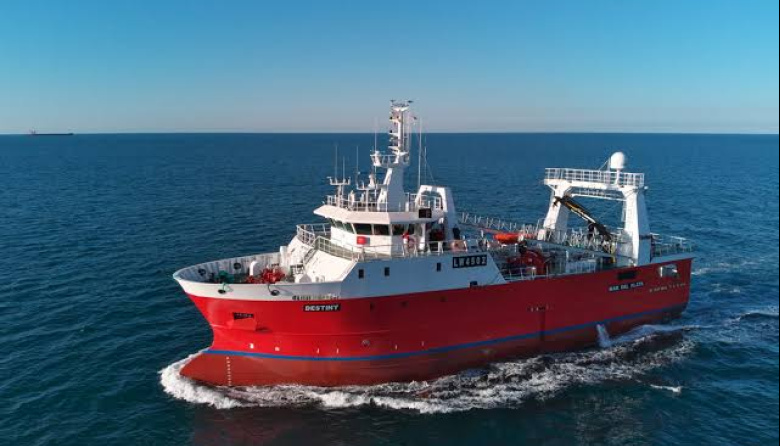 El Destiny dio el batacazo y se alzó con 34,5 toneladas de langostino en un día de pesca
