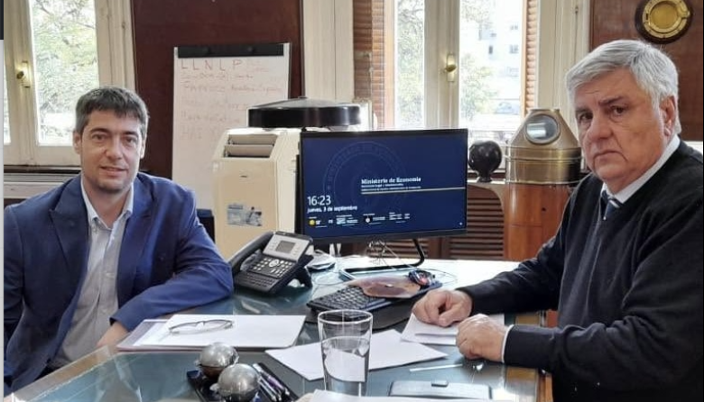 Pirri llevó a Nación el reclamo por mayor actividad pesquera en Puerto Deseado