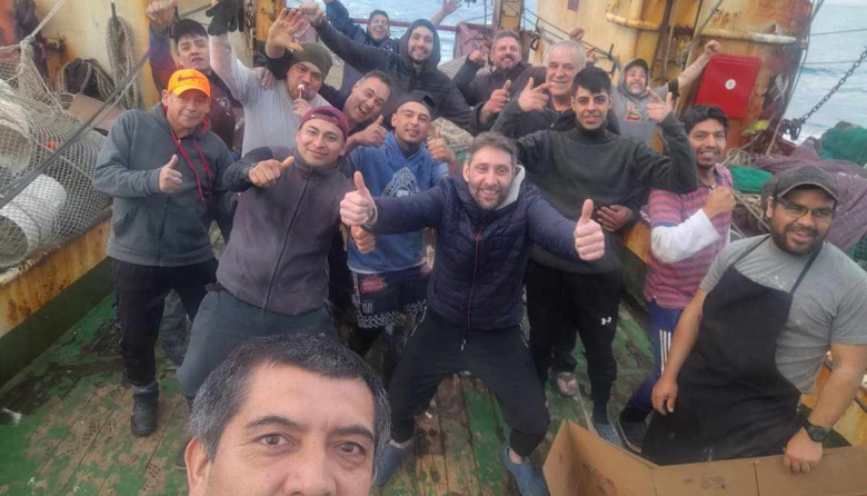 El domingo cierra la pesca de langostino en aguas nacionales